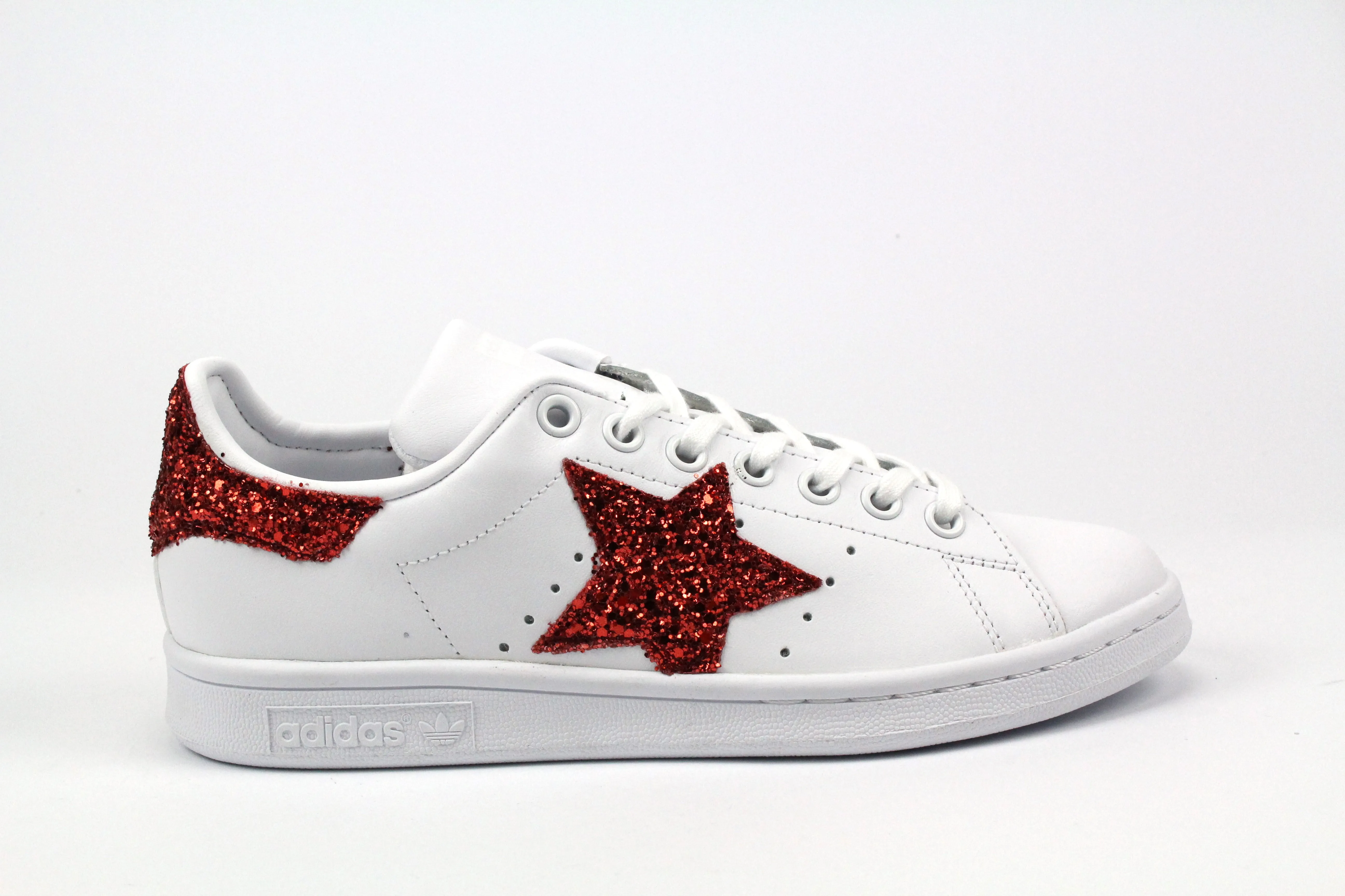 Adidas Stan Smith Stella Glitter Rossa