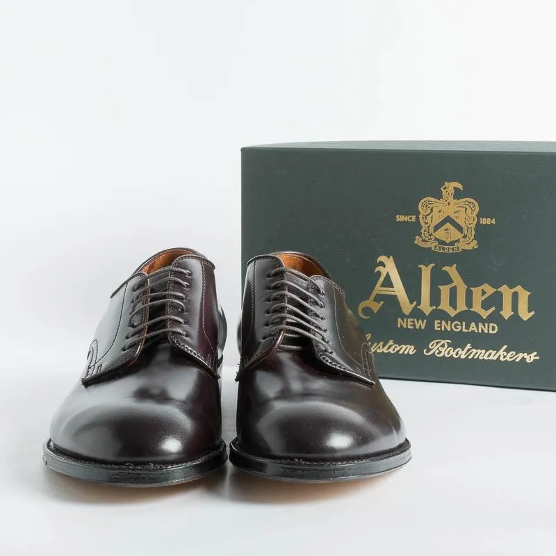 ALDEN - 53501 - Derby Liscio Modified (Ergonomica)- Cordovan Colore 8