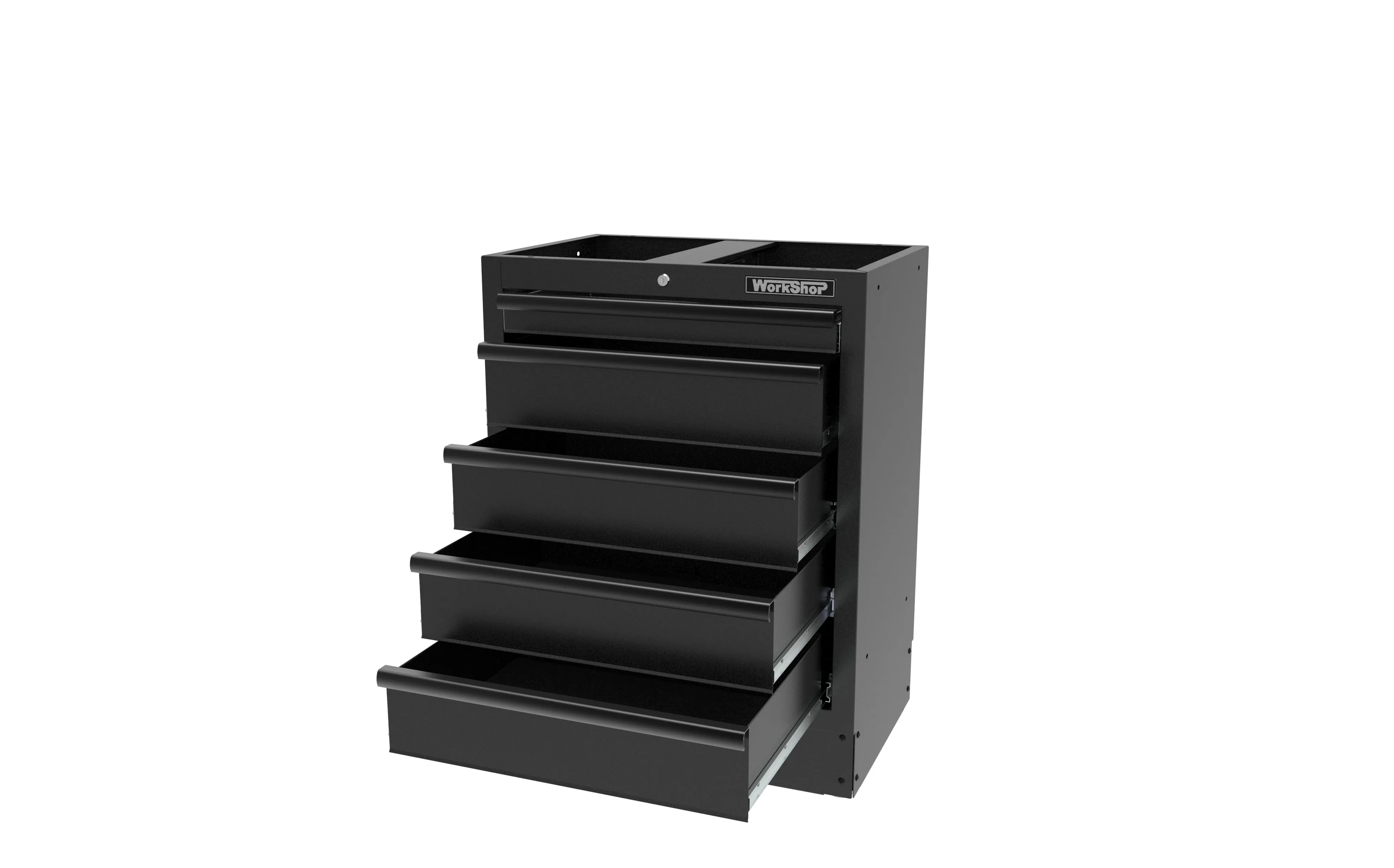 Arredo Officina Workshopitaly MPS 02  legno 3,92mt. Total Black