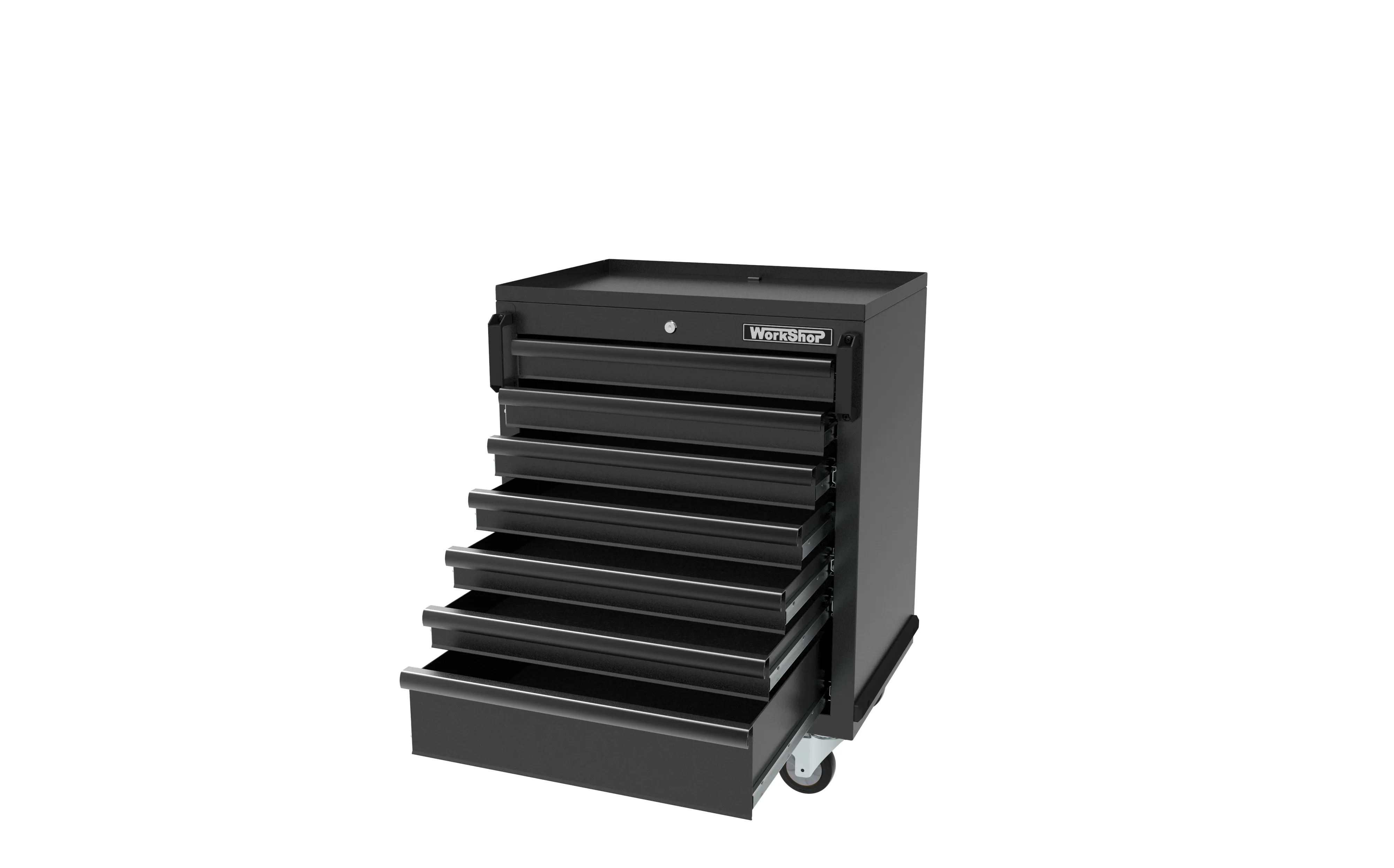 Arredo Officina Workshopitaly MPS 20 inox 2,72 mt. Total Black