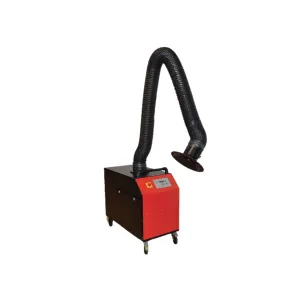 Aspiratore meccanico per fumi di saldatura carrellato braccio 3mt AERSERVICE EVO 2