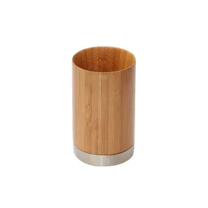 Bicchiere Porta Spazzolino In Bamboo Bonja