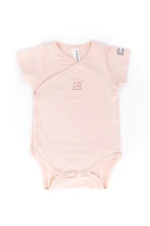 Body bambino maniche corte rosa