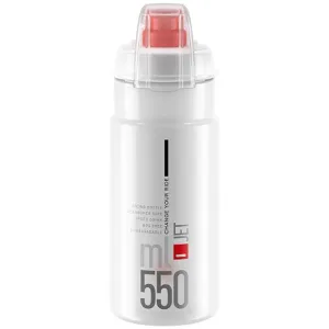 Borraccia Elite Jet Plus 550ml - Trasparente