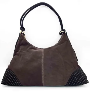 Borsa Vintage Hobo Nera