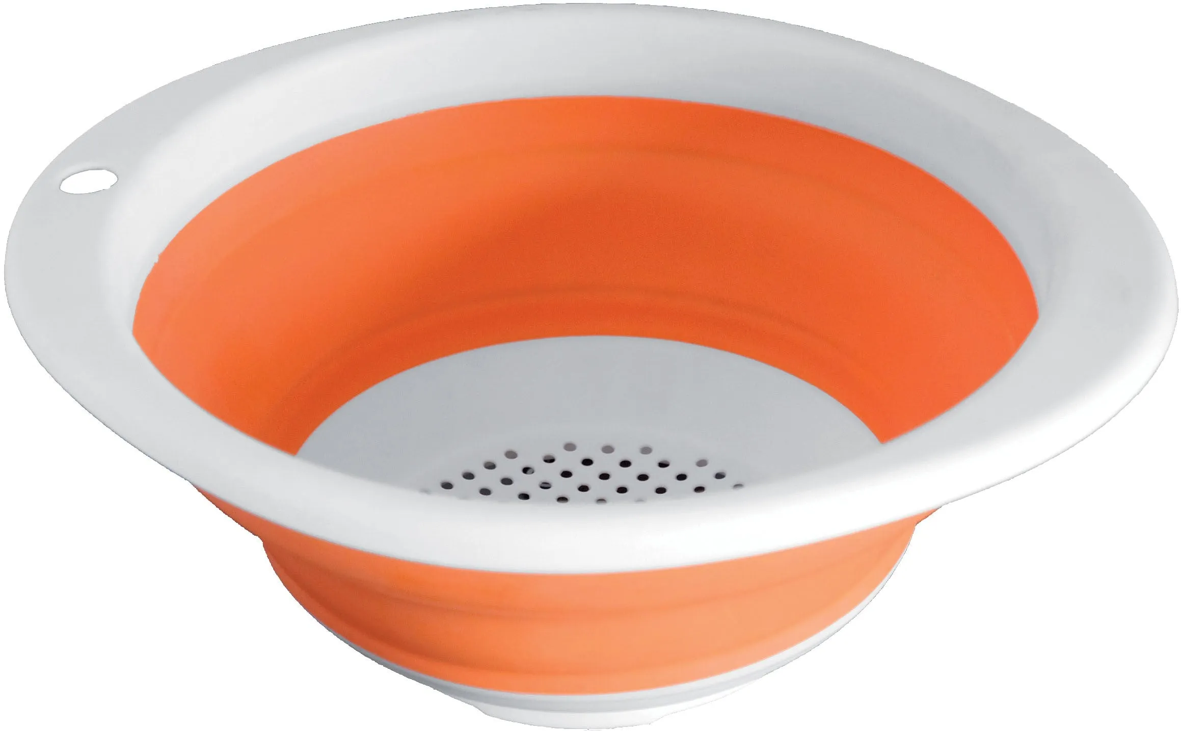 BRUNNER FOLD-AWAY COLANDER COMODO SCOLAPASTA PIEGHEVOLE Ø 22 x 3,5/11 cm - DISPONIBILE IN 2 COLORI