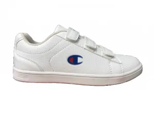 Champion scarpa sneakers da bambino in pelle 1980s B S30721-S17-006 bianco