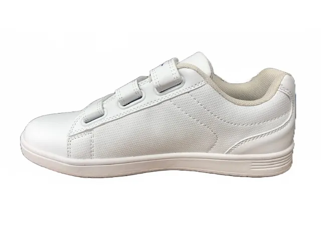 Champion scarpa sneakers da bambino in pelle 1980s B S30721-S17-006 bianco