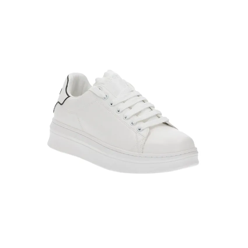 GAELLE SNEAKERS GBCUP700 ADDICT IN ECOPELLE BIANCO