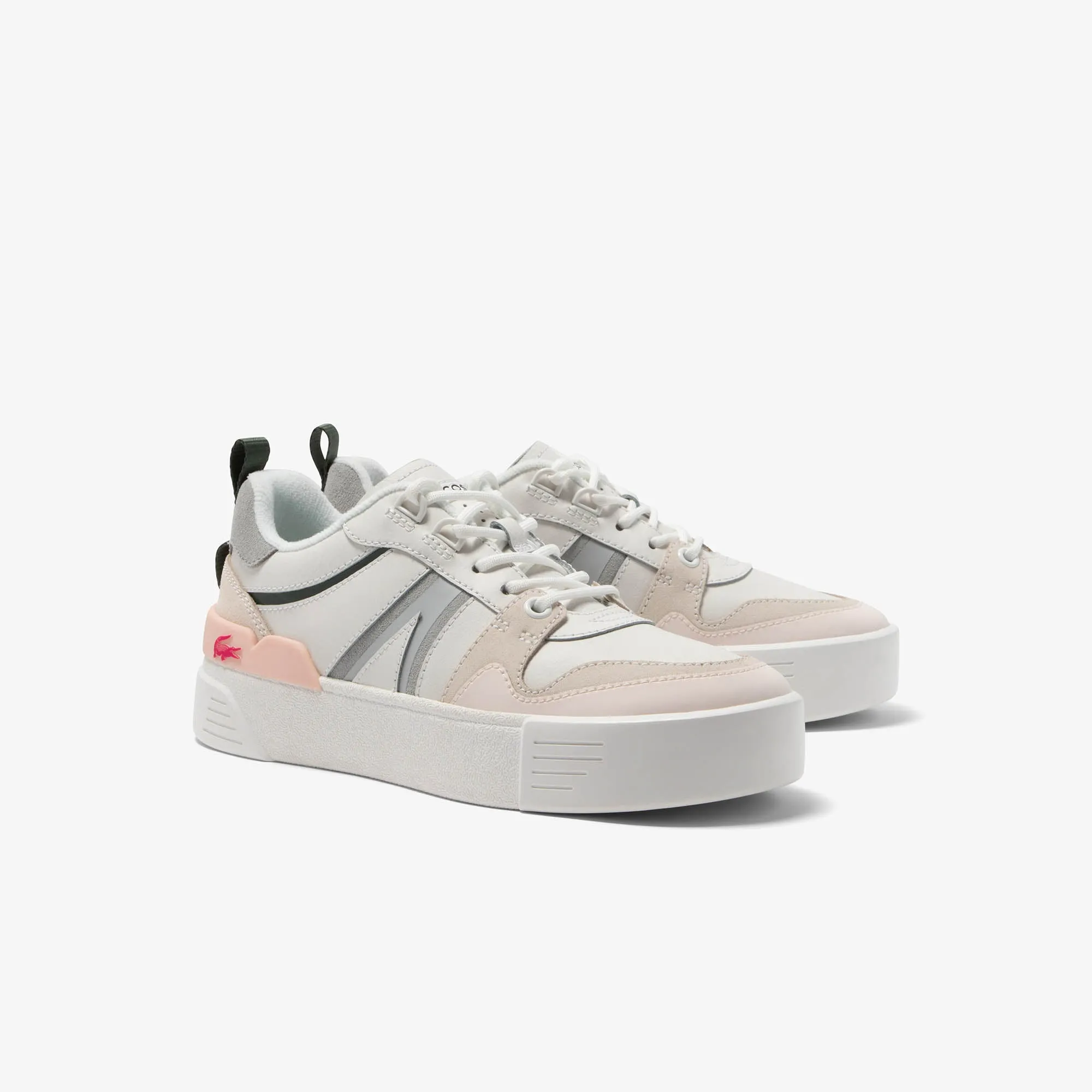 LACOSTE - Sneakers da donna in pelle L002