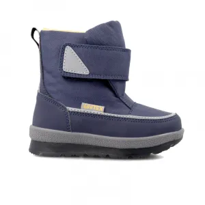 Navy blue apreski boot