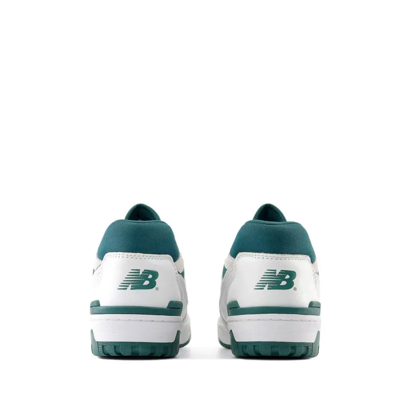 NEW BALANCE SNEAKERS BB550STA BIANCO-VERDE