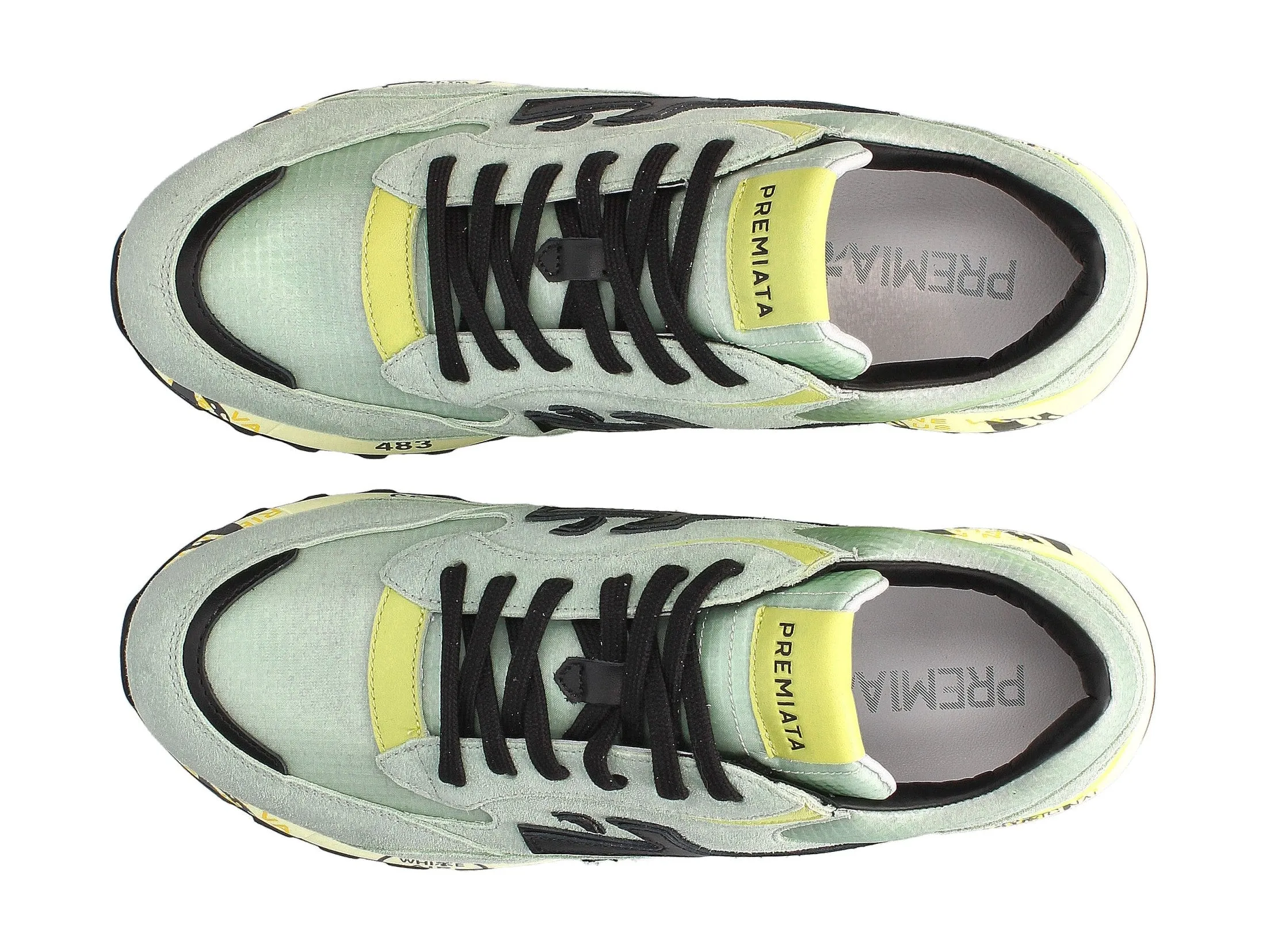 Premiata Django sneakers uomo tessuto camoscio