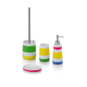 Set Completo Accessori Bagno Multicolor