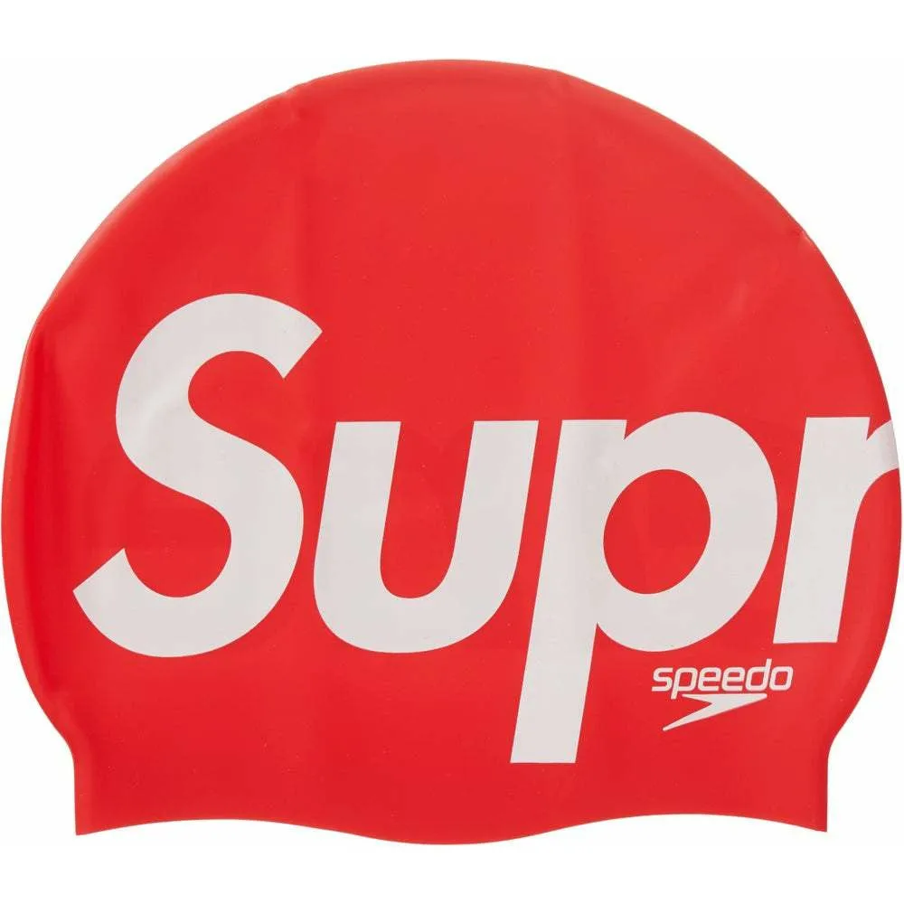 Supreme Speedo Swim Cap Red